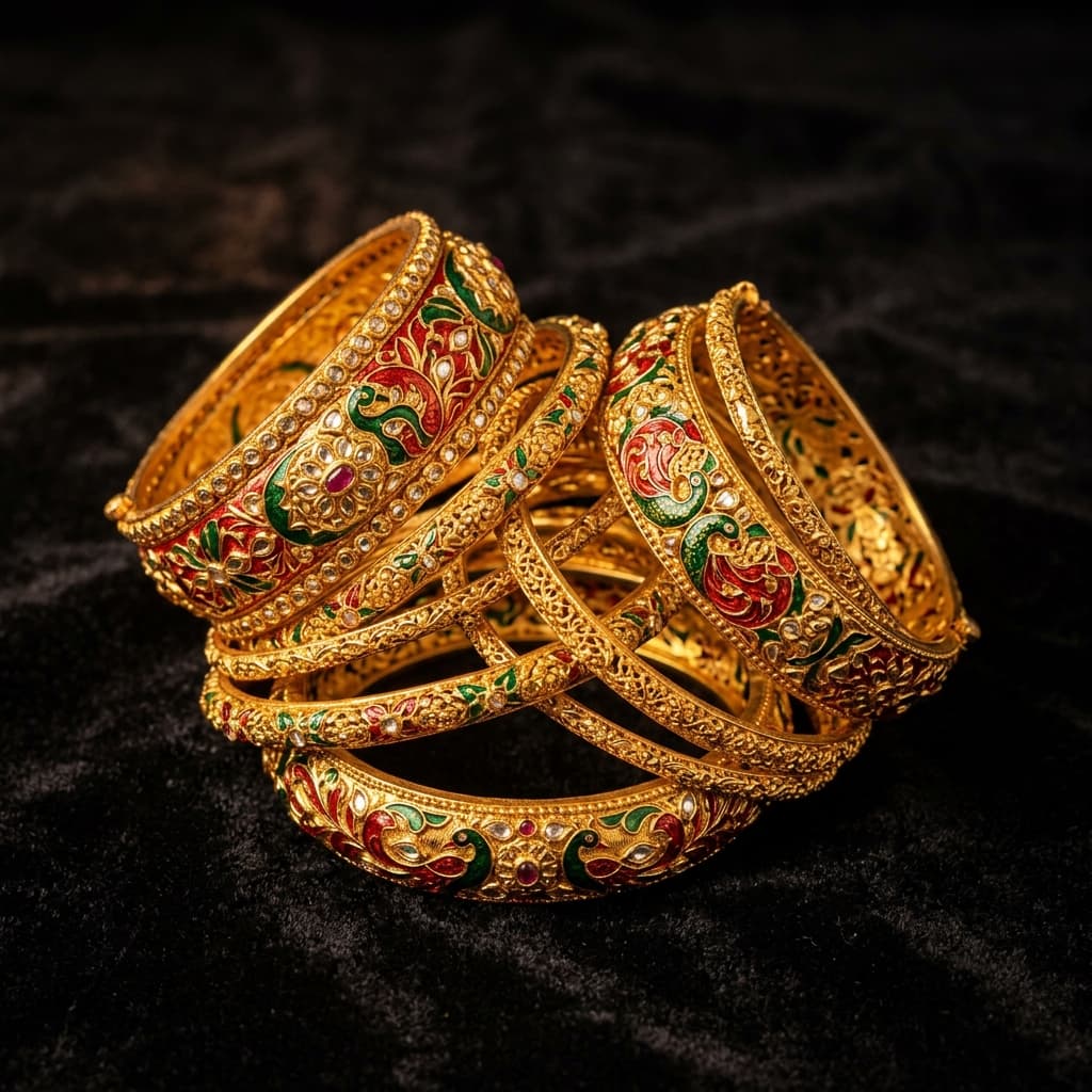 Gold Bangles