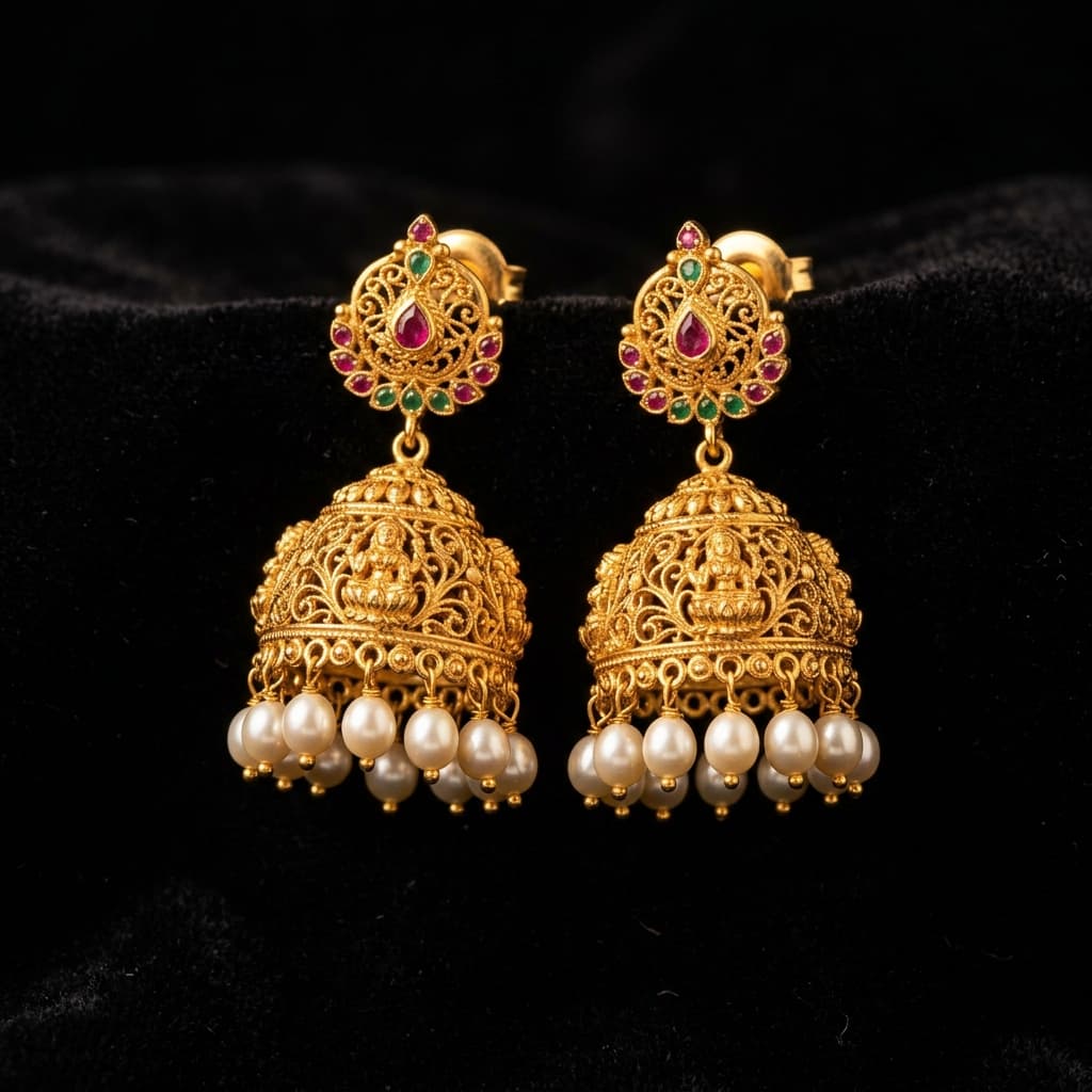 Gold Earrings